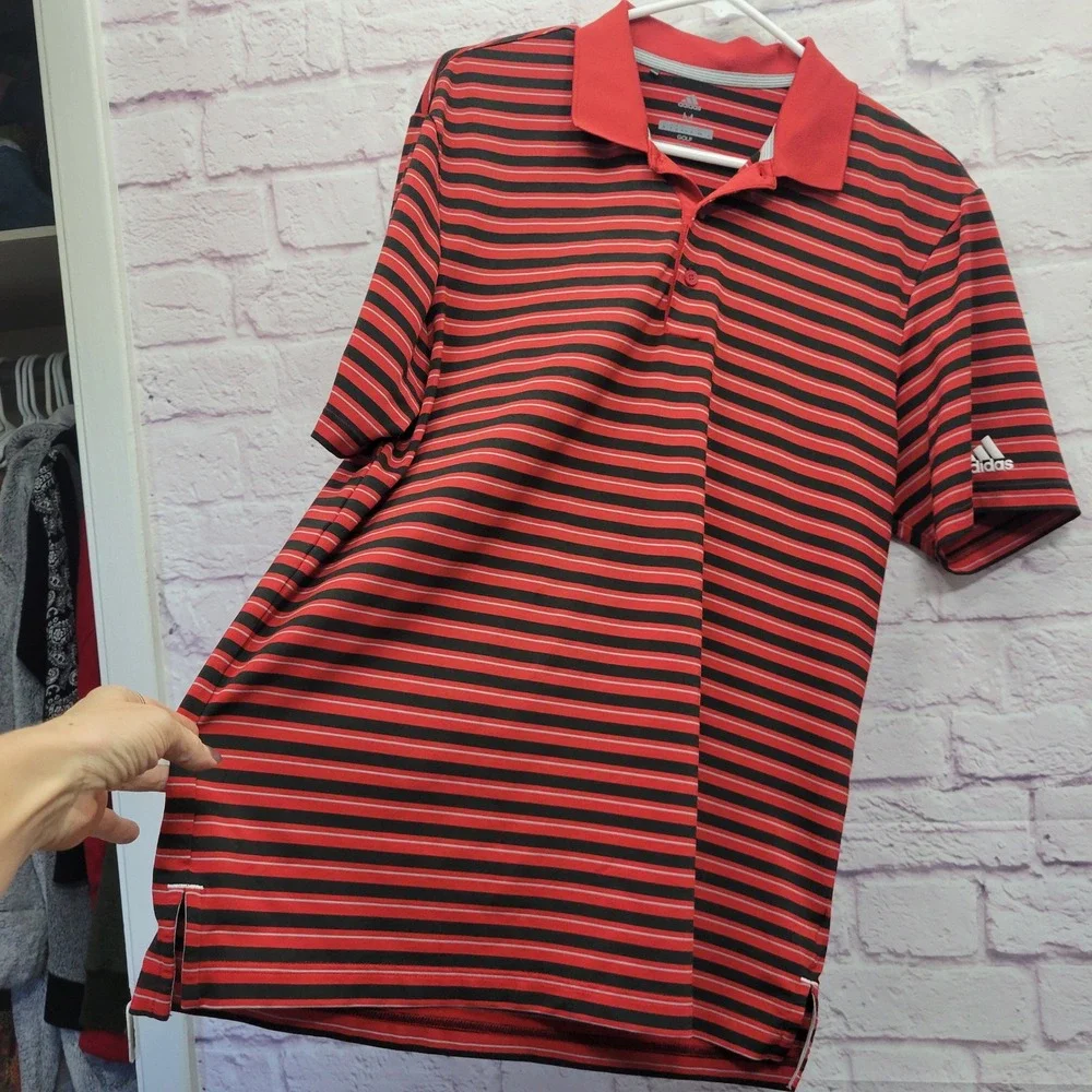 adidas golf striped